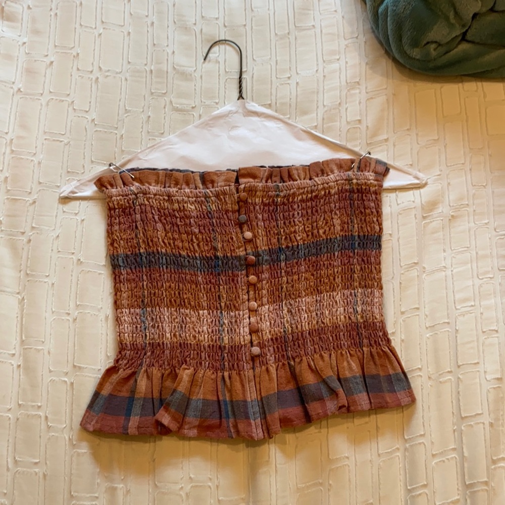 American Eagle Multicolored Tube Top